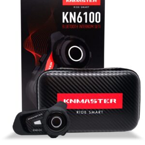 Knmaster KN6100 Motosiklet Kask İnterkom Bluetooth Intercom Kulaklık Seti