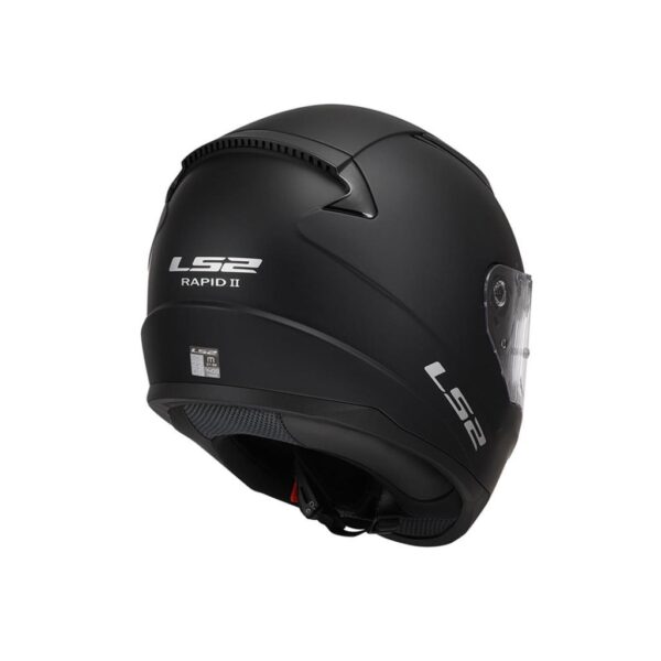 LS2 RAPID 2 MAT SİYAH KASK - Görsel 3