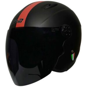 FREE-M FR-601 Yarım Kask RED