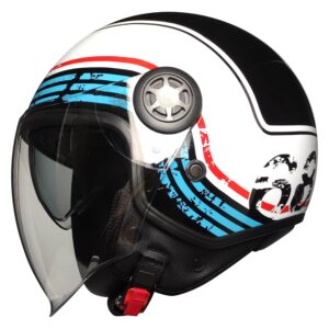 FREE-M 612 RETRO SOFT GÜNEŞ VİZÖRLÜ YARIM KASK