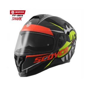 SCOYCO FF-869 SHARK FULL FACE KASK