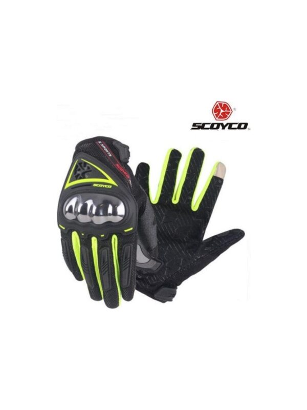 Scoyco MC44 Yazlık Korumalı Eldiven Sarı Siyah - Görsel 2