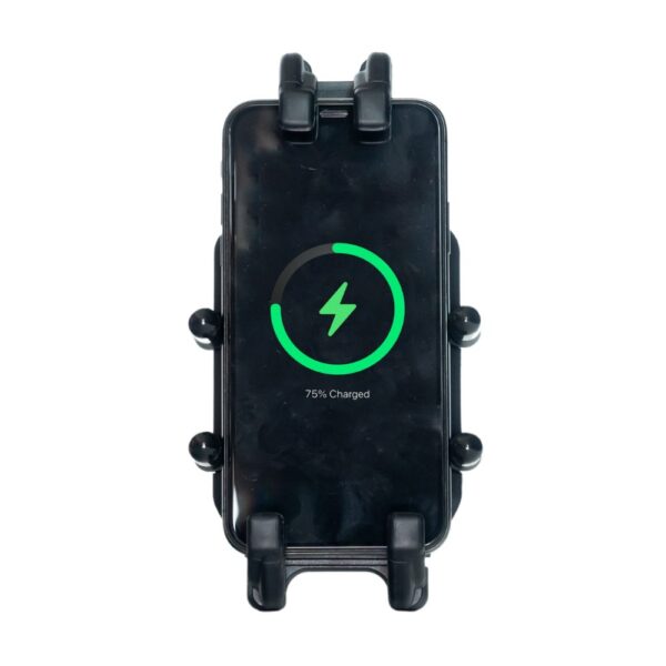 KNMASTER TT-860WU Kablosuz Şarjlı Tüm Motosikletlere Uyumlu Telefon Tutucu - Görsel 2