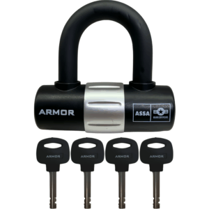 Armor 781 MV U Bar 12x11cm 16mm Kelepçe Çelik Ubar ASSA sertifikalı4 Anahtarlı