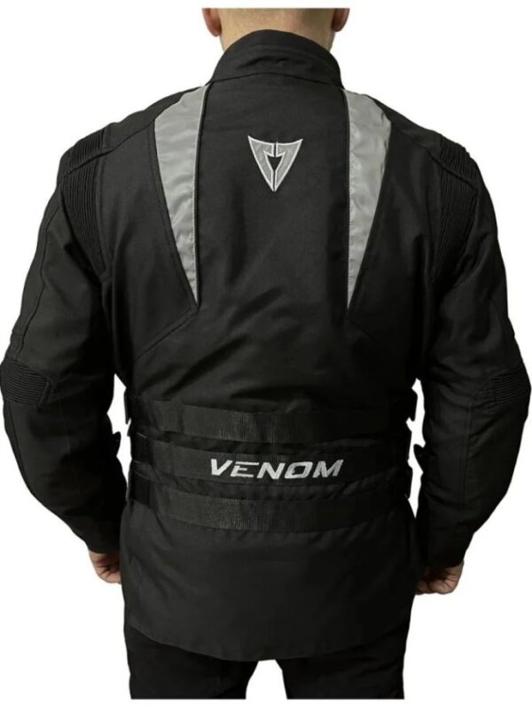 VENOM TOUREX TOURING SİYAH 4 MEVSİM MOTOSİKLET MONTU - Görsel 4