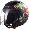 LS2 AİRFLOW HAPPY DREAMS YARIM KASK