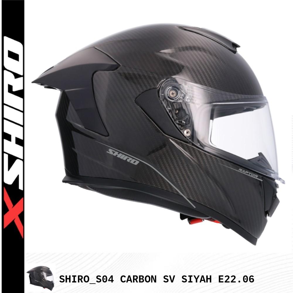 SHIRO KASK FULL CARBON SİYAH 1 SHIRO KASK FULL CARBON SİYAH