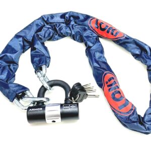 Armor LOKİ 10 Mm Kalınlık 1.50 Metre Motosiklet Scooter Zincir Kilit U Bar