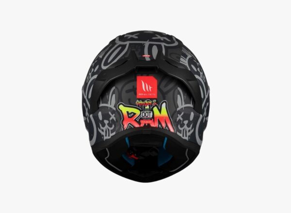 MT HELMETS STINGER 2 RAM F1 PARLAK - Görsel 3