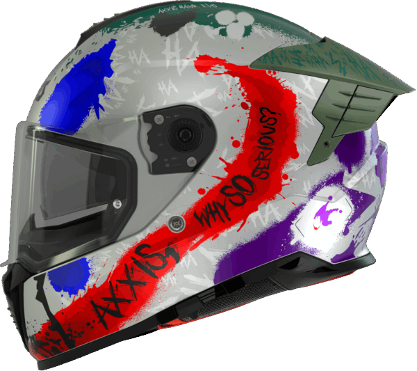 AXXİS HAWK EVO SV SICK JOKE A2 MAT GRİ