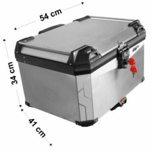 GP KOMPOZIT 57LT ALUMINYUM ARKA ÇANTA (GRİ)