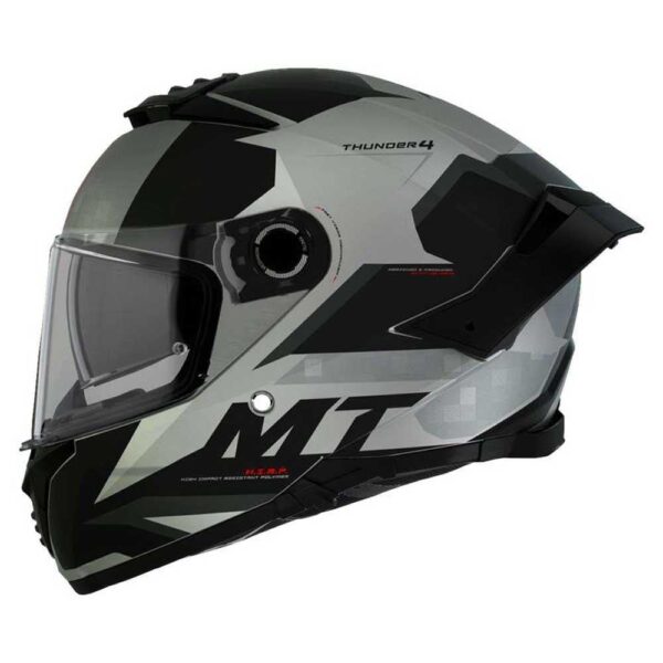MT HELMETS THUNDER 4 SV EXEO C2 PARLAK İNCİ TITANIUM FULLFACE MOTOSİKLET KASKI