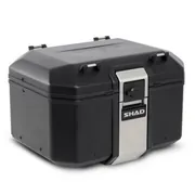 Shad Terra Tr48 Siyah Alüminyum Motosiklet Topcase Arka Çanta