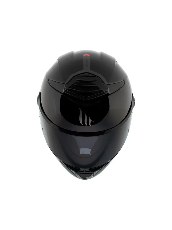 MT HELMETS THUNDER 4 SV SOLID PARLAK SİYAH FULLFACE MOTOSİKLET KASKI - Görsel 2