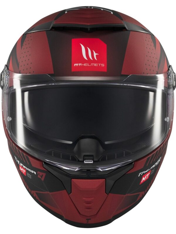 MT HELMETS THUNDER 4 SV LUMINENCE D5 MAT FULLFACE MOTOSİKLET KASKI - Görsel 4