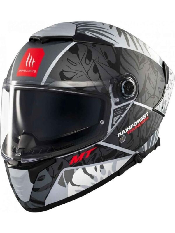 MT HELMETS THUNDER 4 SV RAINFOREST C2 FULLFACE MOTOSİKLET KASKI - Görsel 4
