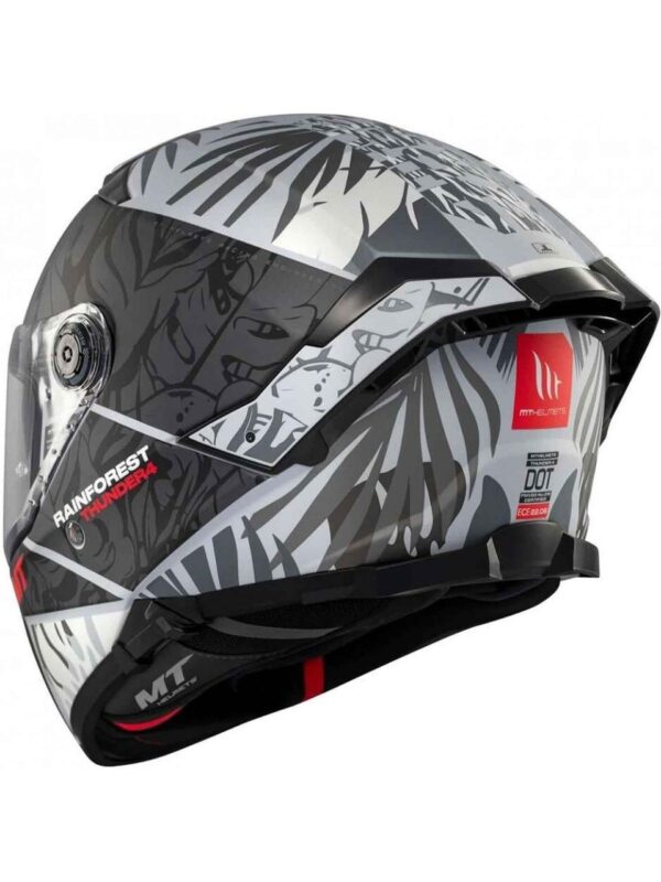 MT HELMETS THUNDER 4 SV RAINFOREST C2 FULLFACE MOTOSİKLET KASKI - Görsel 3