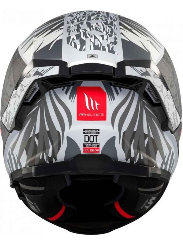 MT HELMETS THUNDER 4 SV RAINFOREST C2 FULLFACE MOTOSİKLET KASKI - Görsel 2