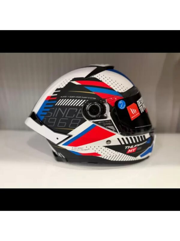 MT HELMETS THUNDER 4 SV LUMINENCE A7 MAT FULLFACE MOTOSİKLET KASKI - Görsel 4