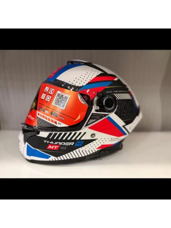 MT HELMETS THUNDER 4 SV LUMINENCE A7 MAT FULLFACE MOTOSİKLET KASKI - Görsel 3