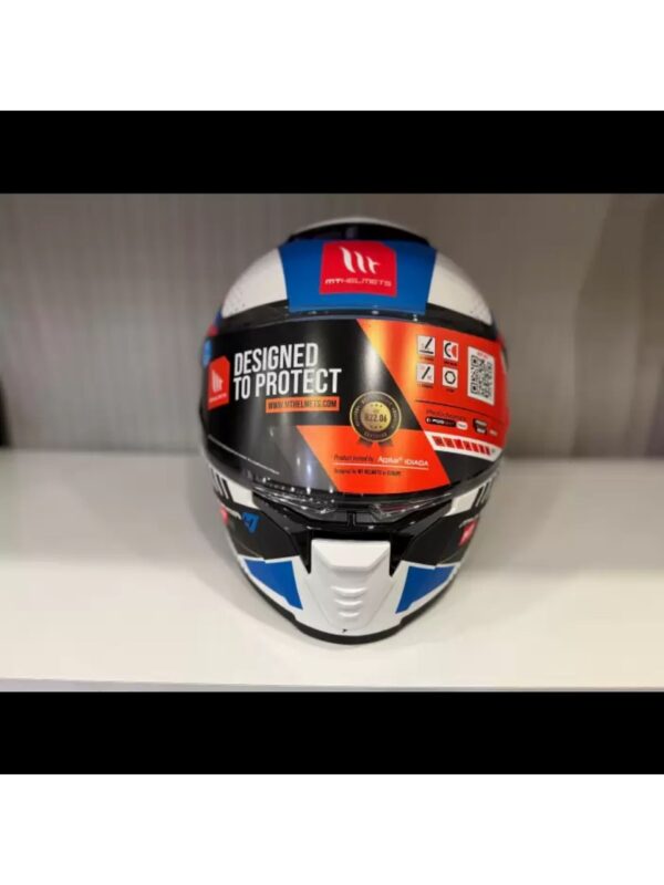 MT HELMETS THUNDER 4 SV LUMINENCE A7 MAT FULLFACE MOTOSİKLET KASKI - Görsel 2