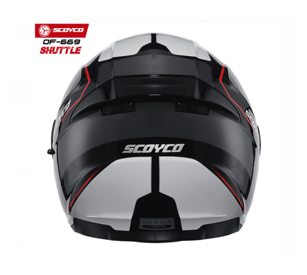Scoyco Yarım Motosiklet Kaskı OF 669 Shuttle - Görsel 2
