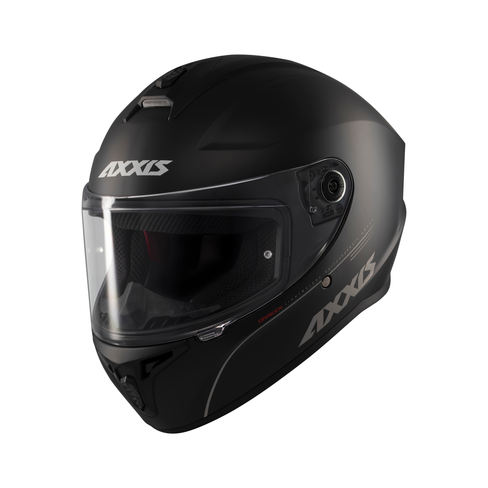 AXXIS DRAKEN S SOLID MATT BLACK 1 AXXIS DRAKEN S SOLID MATT BLACK