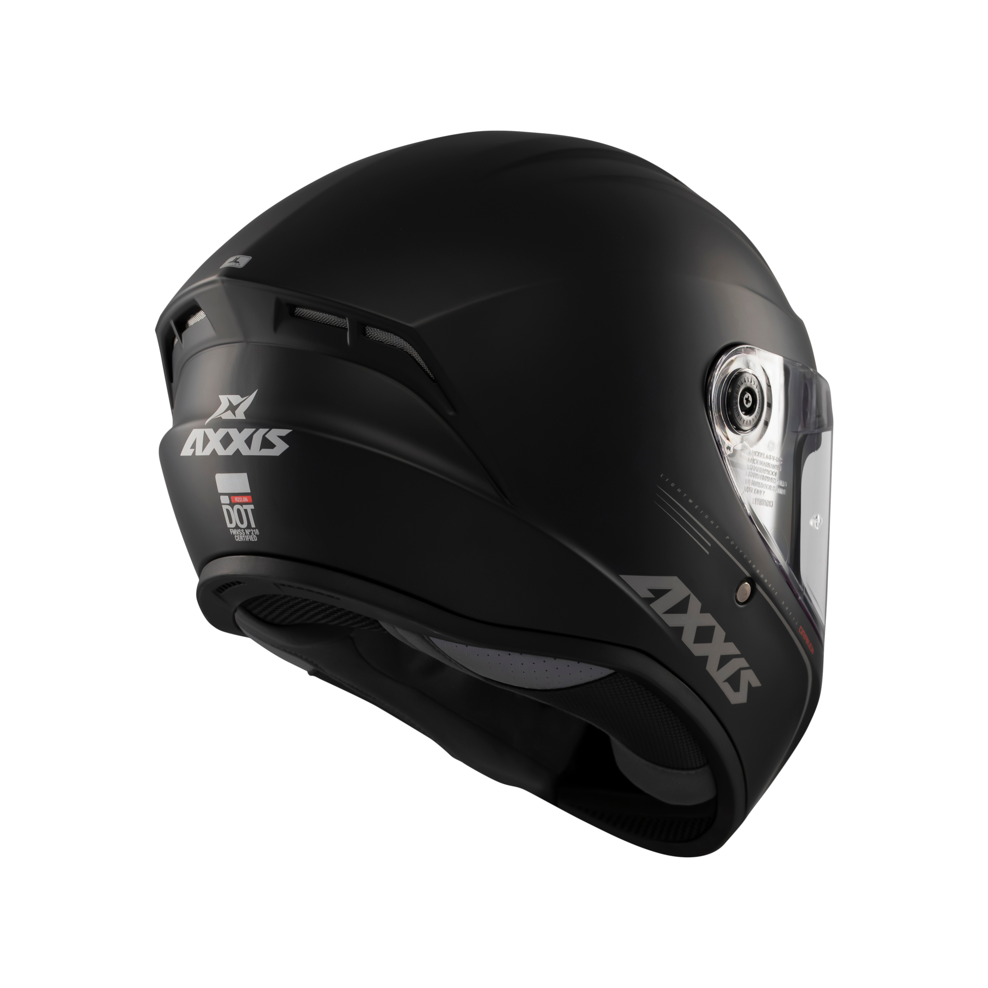 AXXIS DRAKEN S SOLID MATT BLACK 2 AXXIS DRAKEN S SOLID MATT BLACK - Görsel 2