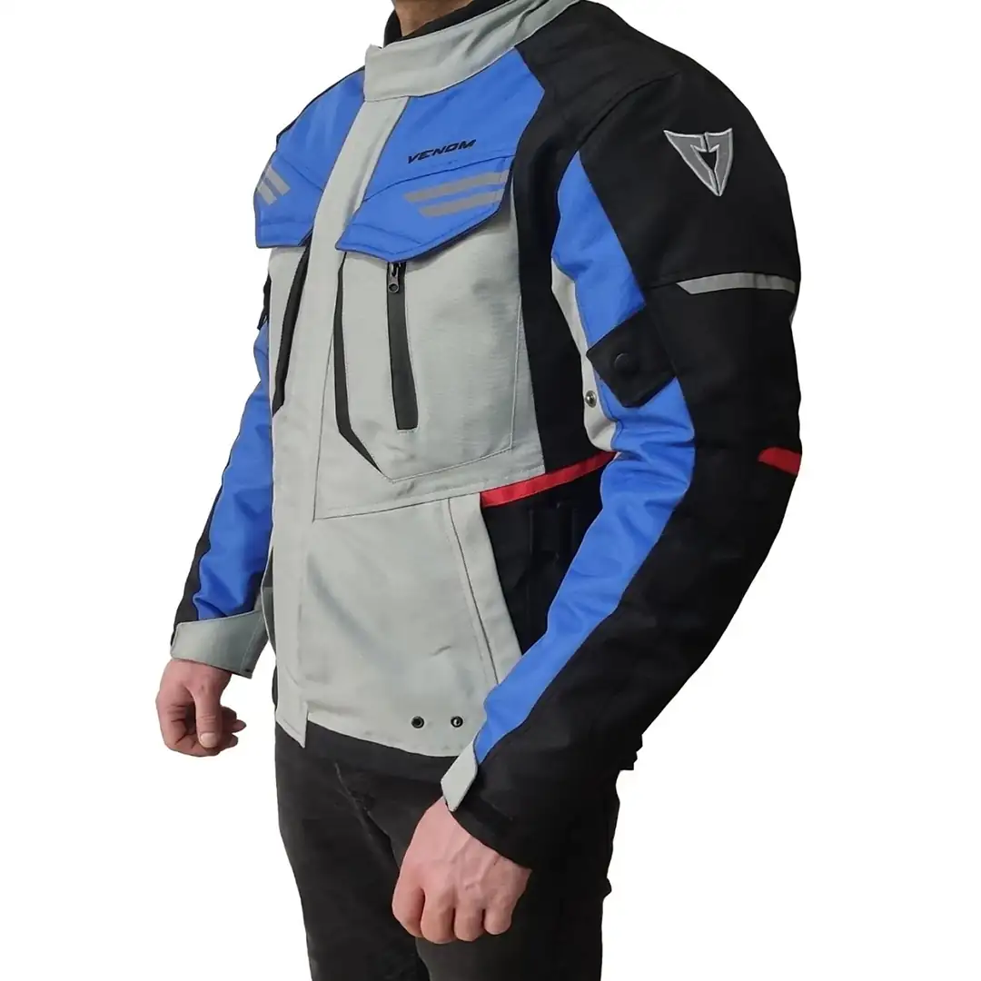 VENOM KOPENHAG MOTOSİKLET MONTU - MAVİ 2 VENOM KOPENHAG MOTOSİKLET MONTU - MAVİ - Görsel 2