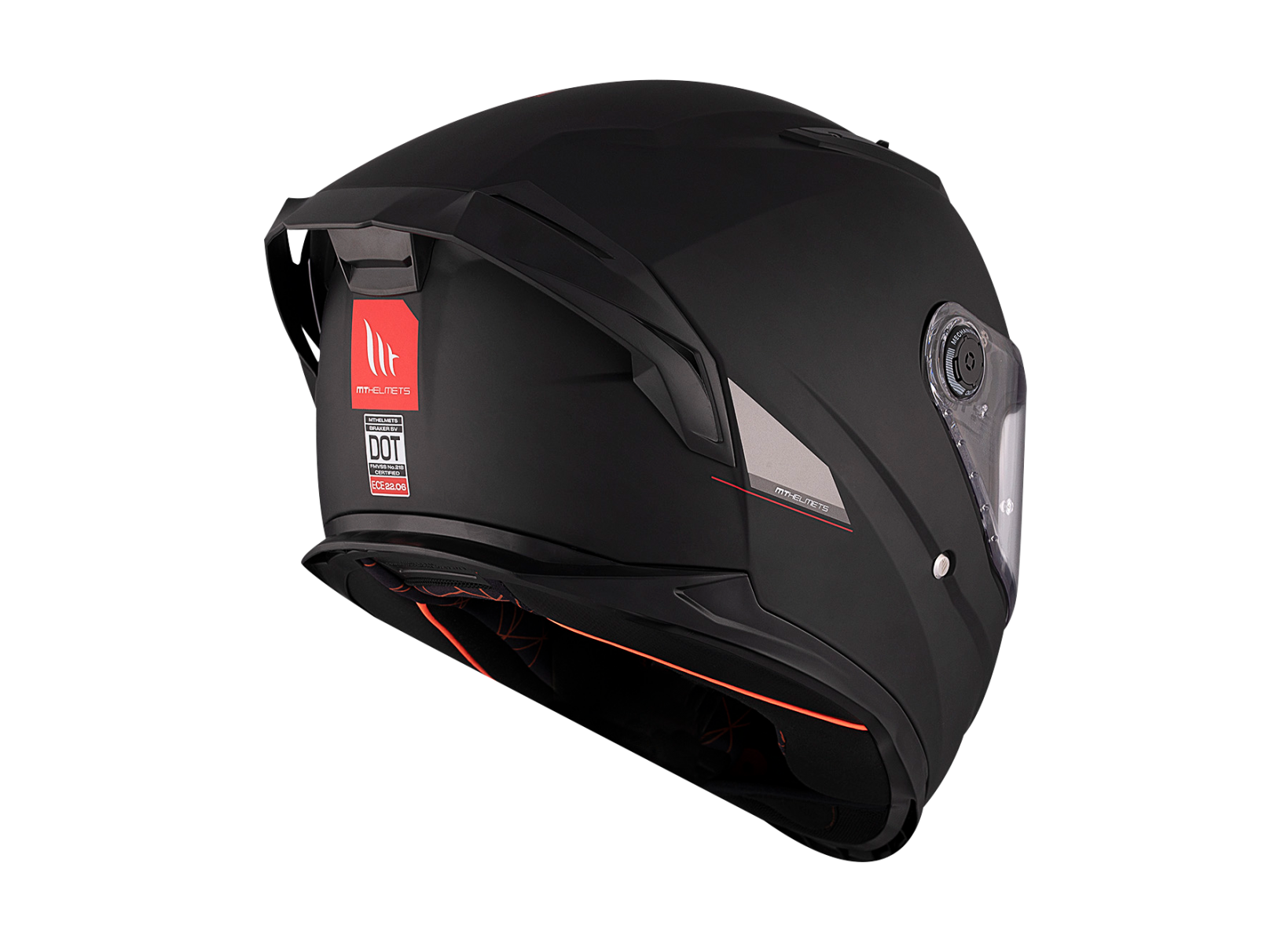 MT HELMETS BRAKER SV A1 SOLID MAT SİYAH 2 MT HELMETS BRAKER SV A1 SOLID MAT SİYAH - Görsel 2