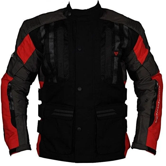 VENOM TOUREX TOURING 4 MEVSİM MOTOSİKLET MONTU - KIRMIZI 1 VENOM TOUREX TOURING 4 MEVSİM MOTOSİKLET MONTU - KIRMIZI