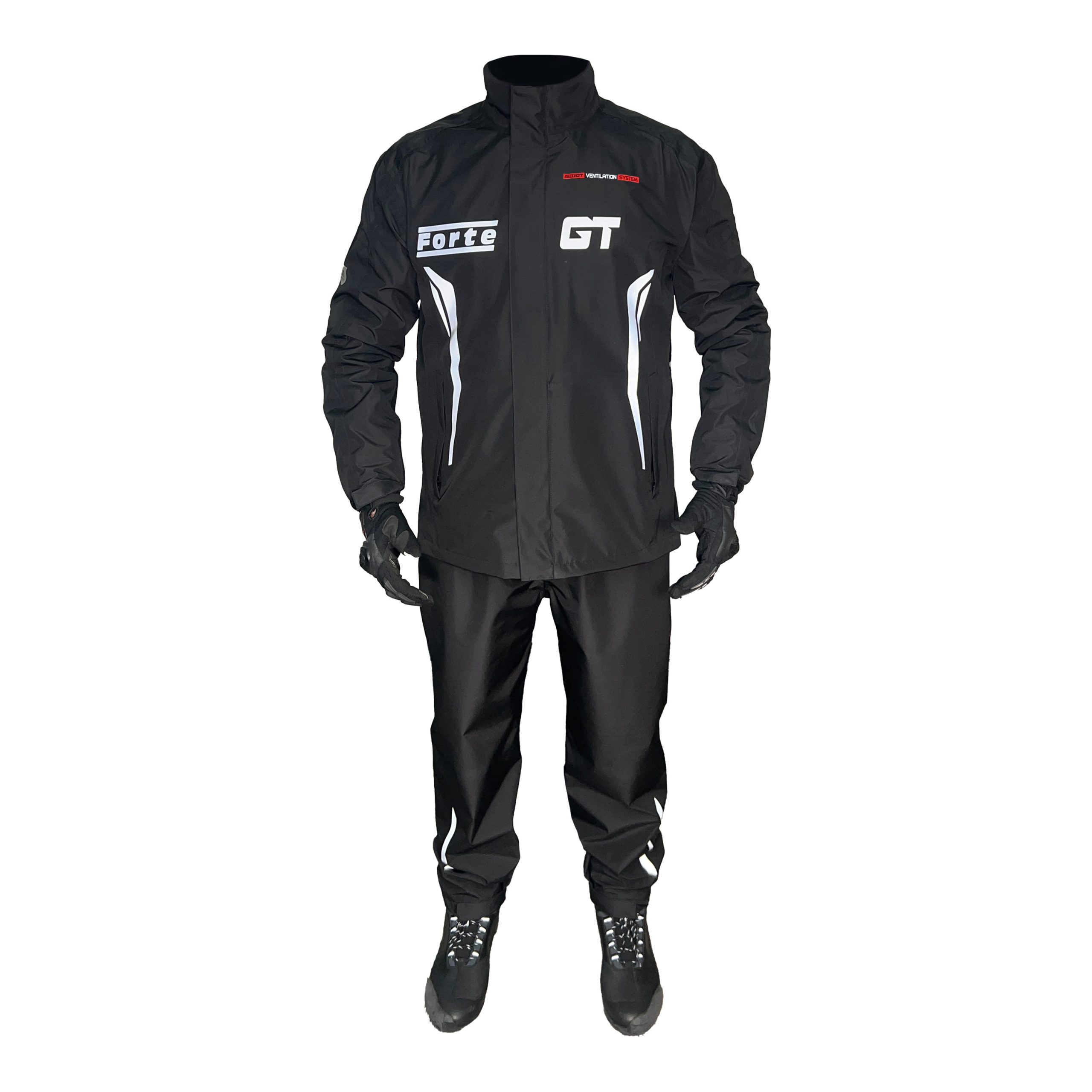 FORTE GT 2001140 Siyah Yağmurluk Takım 3 FORTE GT 2001140 Siyah Yağmurluk Takım - Görsel 3