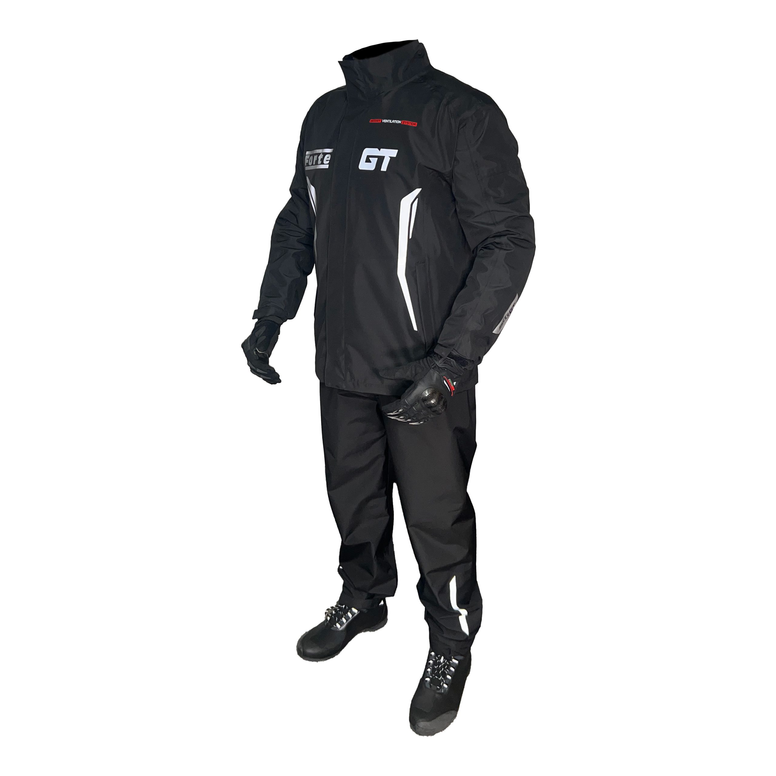 FORTE GT 2001140 Siyah Yağmurluk Takım 1 FORTE GT 2001140 Siyah Yağmurluk Takım