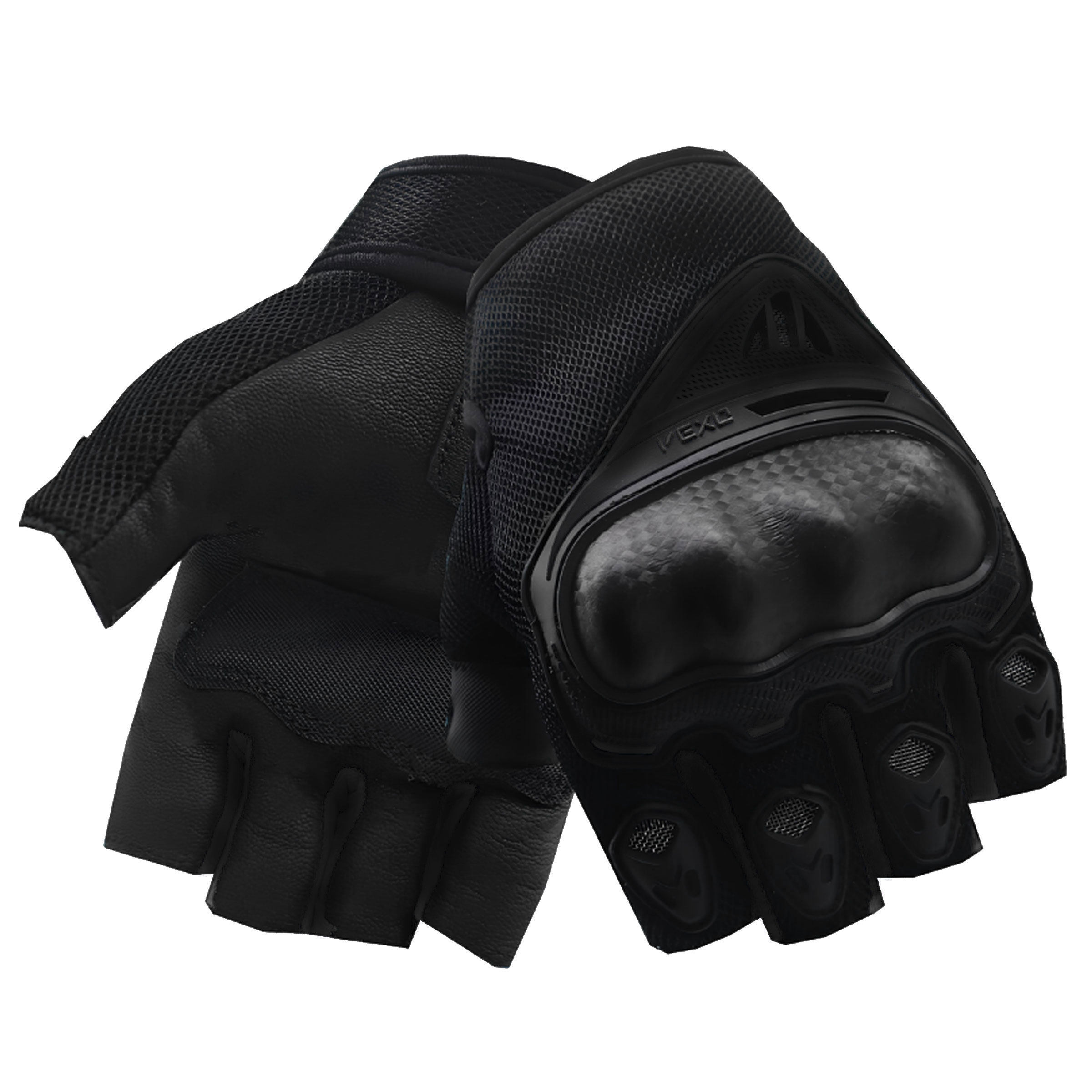 VEXO SANTA 2 YARIM MOTOSİKLET ELDİVENİ - SİYAH 1 VEXO SANTA 2 YARIM MOTOSİKLET ELDİVENİ - SİYAH
