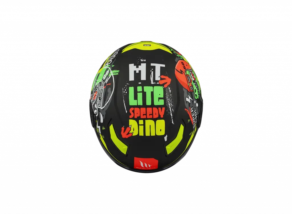 MT HELMETS LITE DINO A1 MAT SİYAH YARIM ÇOCUK KASKI 3 MT HELMETS LITE DINO A1 MAT SİYAH YARIM ÇOCUK KASKI - Görsel 3