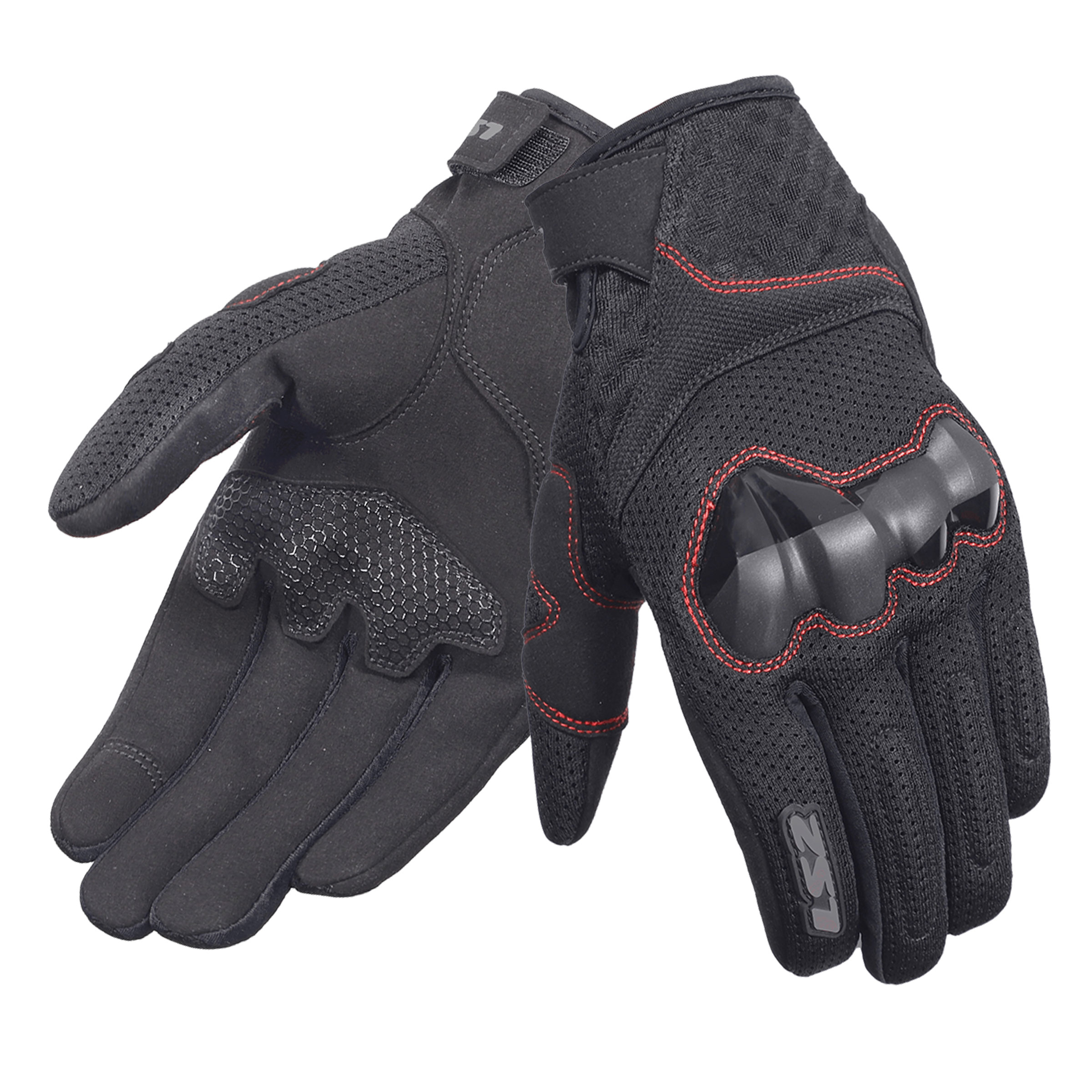 LS2 CHAKI EVO MOTOSİKLET ELDİVENİ - SİYAH 1 LS2 CHAKI EVO MOTOSİKLET ELDİVENİ - SİYAH