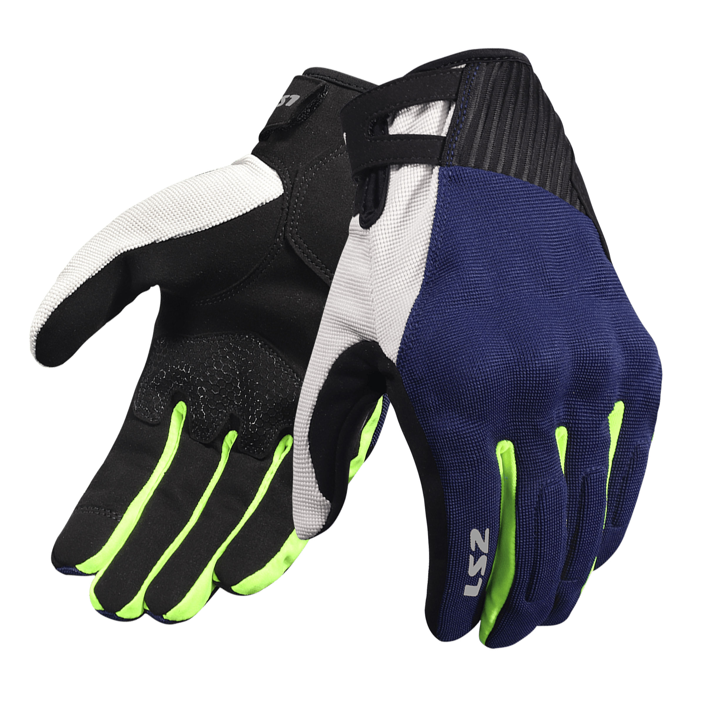 LS2 DART 2 EVO MOTOSİKLET ELDİVENİ - MAVİ-NEON SARI 1 LS2 DART 2 EVO MOTOSİKLET ELDİVENİ - MAVİ-NEON SARI