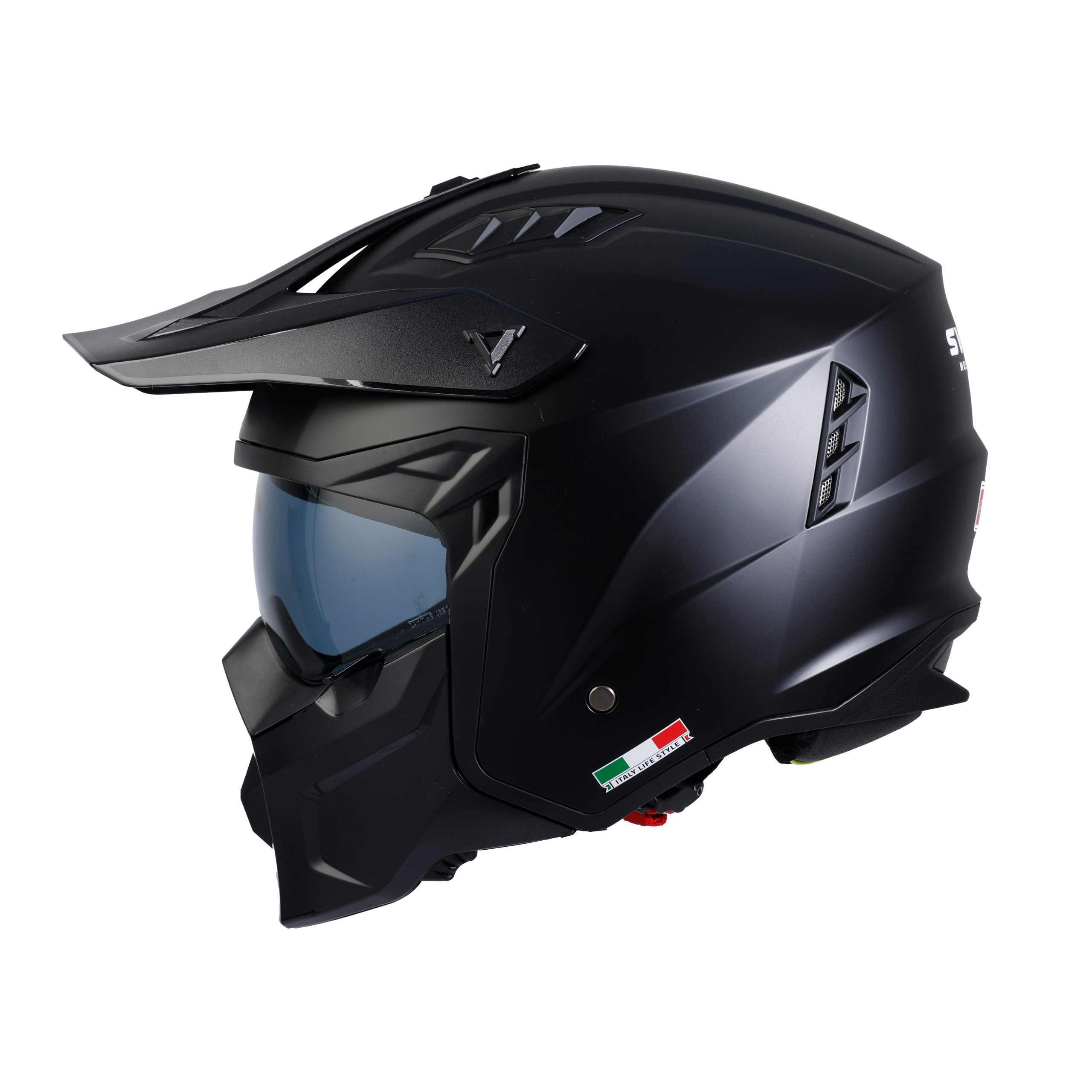 SWAY SW X1-X SEUL MAT SİYAH MODÜLER MOTOSİKLET KASKI 1 SWAY SW X1-X SEUL MAT SİYAH MODÜLER MOTOSİKLET KASKI