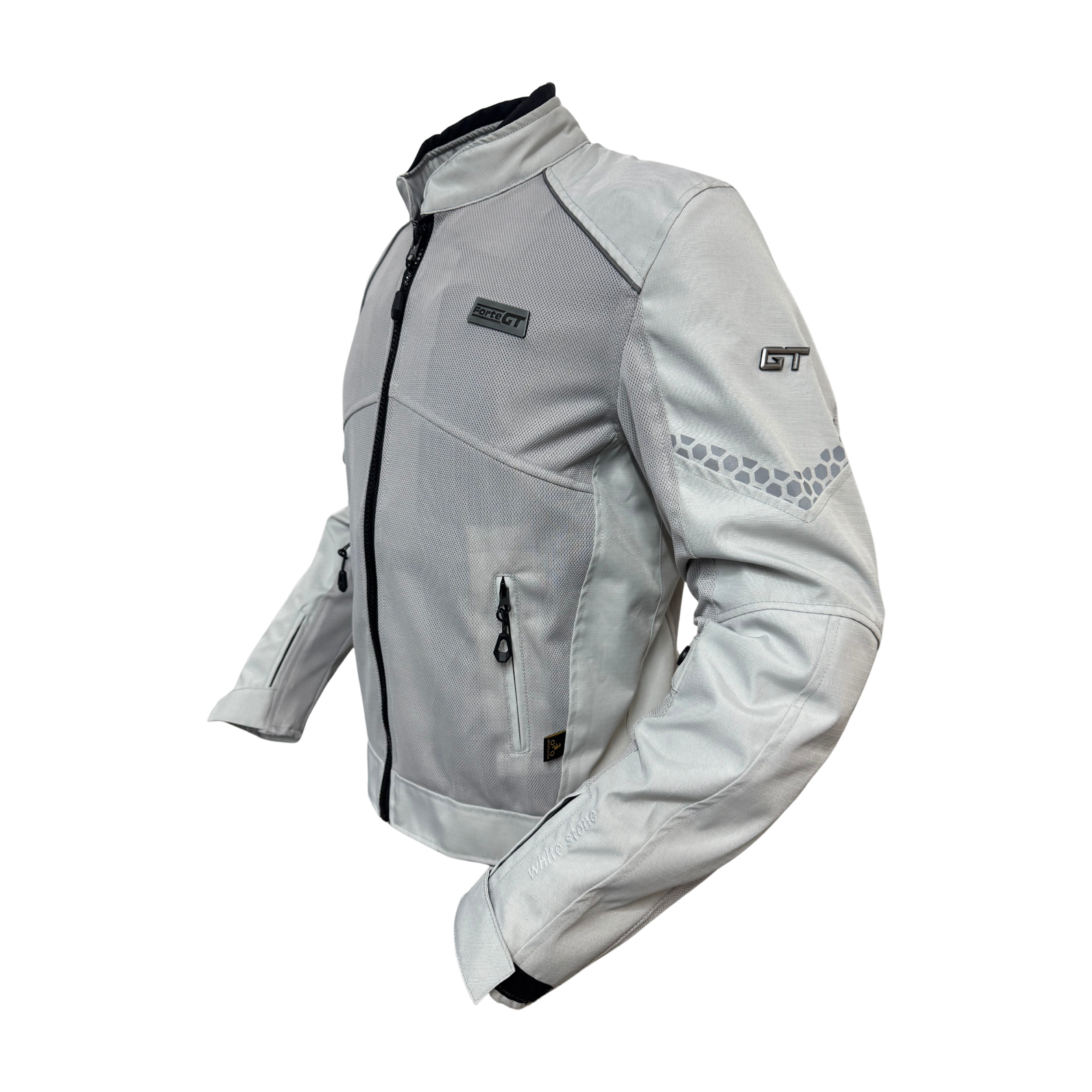 FORTE GT 2001054 WHITE STONE YAZLIK MOTOSİKLET MONTU 3 FORTE GT 2001054 WHITE STONE YAZLIK MOTOSİKLET MONTU - Görsel 3