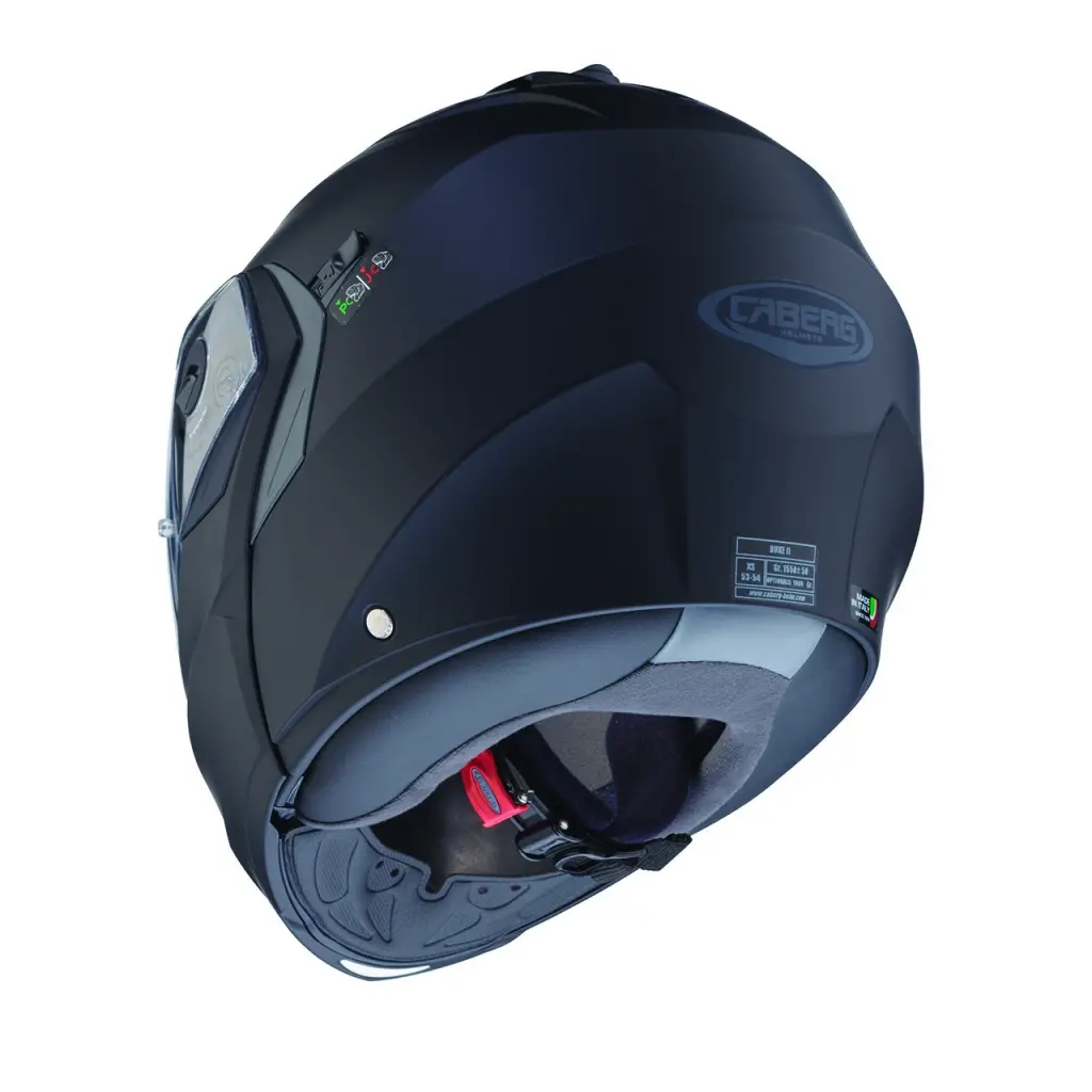 CABERG DUKE X ÇENE AÇILIR MOTOSİKLET KASKI - MAT SİYAH 2 CABERG DUKE X ÇENE AÇILIR MOTOSİKLET KASKI - MAT SİYAH - Görsel 2