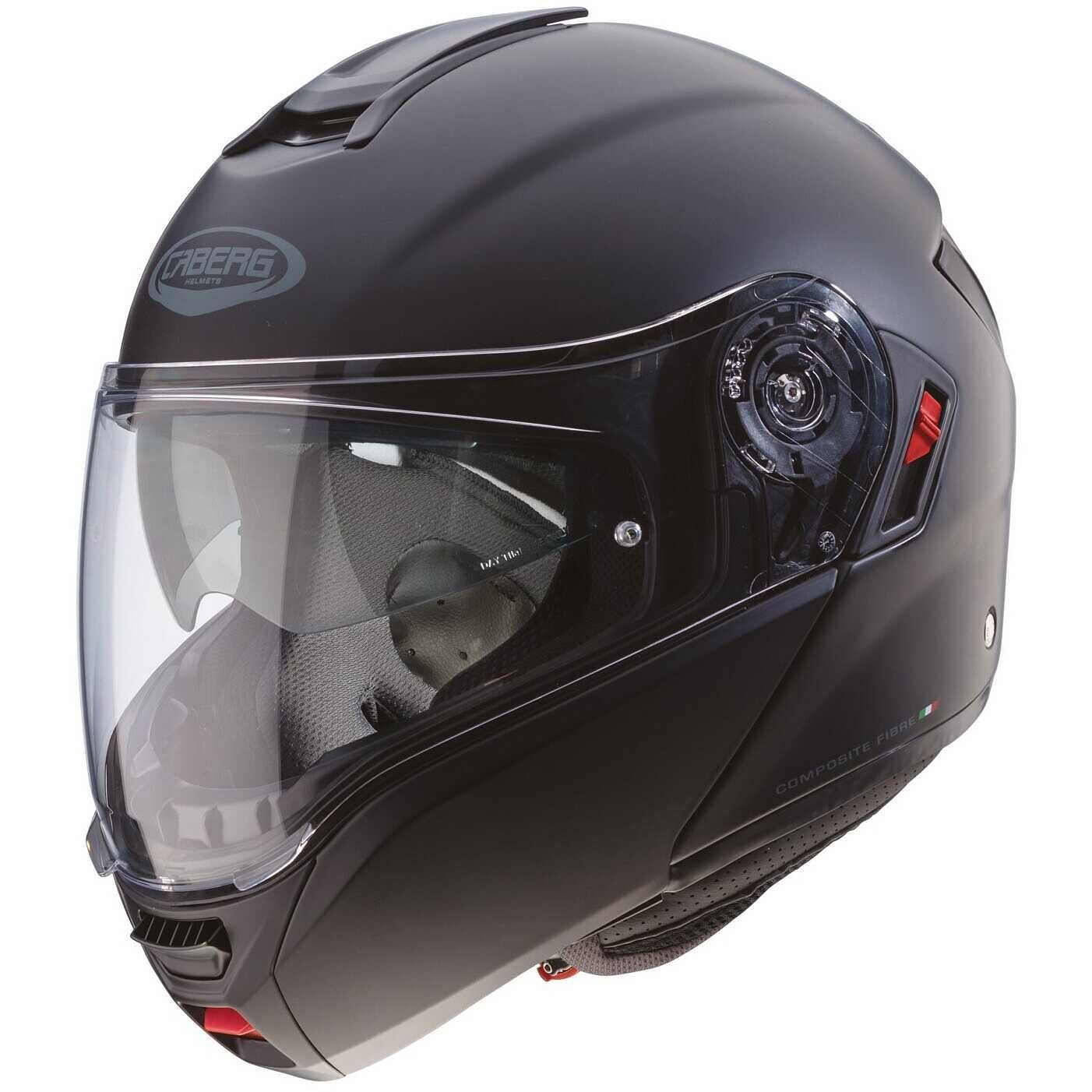 CABERG HORUS X ÇENE AÇILIR MOTOSİKLET KASKI - MAT SİYAH 2 CABERG HORUS X ÇENE AÇILIR MOTOSİKLET KASKI - MAT SİYAH - Görsel 2